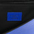 Louis Vuitton Épi Box Messenger bag in marine blue calfskin with matte-black LV logo strap and flap closure