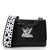 Louis Vuitton Épi Kusama Infinity Dots Twist Shoulder Bag MM in black Épi leather with enamel polka-dot Twist lock and two straps