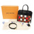Louis Vuitton City Steamer MM tote in Monogram and Damier calfskin with gold V padlock and leather strap