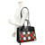 Louis Vuitton City Steamer MM tote in Monogram and Damier calfskin with gold V padlock and leather strap