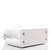 Louis Vuitton Mini Capucines Crocodile Brillant in white matte Himalaya crocodile leather with gold-tone hardware