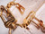 Louis Vuitton Multi Pochette Accessoires in creme Monogram canvas with creme leather trim, gold chain and jacquard stra