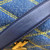 Louis Vuitton Twist MM shoulder bag in denim blue Épi leather with gold LV Twist-lock closure and removable silver chain-and-leather strap