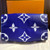 Louis Vuitton Escale Speedy Bandoulière 30 in pastel blue Escale canvas with cowhide leather handles and silver hardware