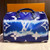 Louis Vuitton Escale Speedy Bandoulière 30 in pastel blue Escale canvas with cowhide leather handles and silver hardware