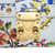 Louis Vuitton Essential Trunk Mini Bag Pouch in floral Épi leather with gold-tone S-lock and chain strap