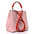 100% Authentic Louis Vuitton Épi NeoNoé MM in Rose Ballerine & Orange – Textured Épi Leather Bucket Bag with Chain Strap, New with Box & Dust Bag