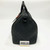 Louis Vuitton Keepall Bandoulière 50 in Absolute Black Monogram Taurillon leather with orange chain strap accents