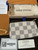 100% Authentic Louis Vuitton Damier Azur Key Pouch Clés – 2020 Canvas Zip Wallet with Chain & Hook, New with Receipt & Box