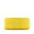 Louis Vuitton Keepall Bandoulière 50 in bright yellow grained leather with white trim and yellow LV-monogram acetate chai