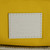 Louis Vuitton Keepall Bandoulière 50 in bright yellow grained leather with white trim and yellow LV-monogram acetate chai