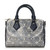 Louis Vuitton Speedy Bandoulière 20 in blue ECONYL® jacquard Monogram nylon with cowhide-leather trim and gold-tone hardware