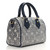 Louis Vuitton Speedy Bandoulière 20 in blue ECONYL® jacquard Monogram nylon with cowhide-leather trim and gold-tone hardware