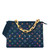 100% Authentic Louis Vuitton Garden Coussin MM in Navy Blue Lambskin – Floral-Embossed Monogram, Two Versatile Straps & Dust Bag, New with Bo