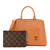 100% Authentic Louis Vuitton Épi Marrelle Tote MM Gold Honey (M80794) – Épi Grained Leather Baguette with Detachable Monogram Pochette & Dual Straps, New with Box & Dust Bag