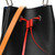 "Louis Vuitton Épi NéoNoé BB in Black & Safran with silver hardware and dual straps