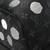 Louis Vuitton x Yayoi Kusama Monogram Eclipse Keepall Bandoulière 45 in black coated canvas with silver polka dots and silver-tone hardware