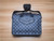 Louis Vuitton Monogram Savannah Messenger PM M43293 in navy canvas with calfskin trim and silver-tone hardwar