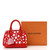 Louis Vuitton x Yayoi Kusama Épi Alma BB in red grained calfskin with white polka dots and silver-tone hardware