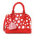 Louis Vuitton x Yayoi Kusama Épi Alma BB in red grained calfskin with white polka dots and silver-tone hardware