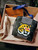 Louis Vuitton LV Made Squared Pouch Bag Charm MP3224 in Monogram Eclipse canvas with Monogram Stripes and Nigo Tiger graphic