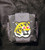 Louis Vuitton LV Made Squared Pouch Bag Charm MP3224 in Monogram Eclipse canvas with Monogram Stripes and Nigo Tiger graphic