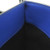 Louis Vuitton City Steamer MM in blue grained calfskin leather with silver-tone hardware and rolled-leather handles