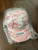 Supreme SS25 Pigment Coated S Logo 6‑Panel Cap Pink Camo front view