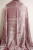 Folded Louis Vuitton Bordeaux silk cashmere scarf in box