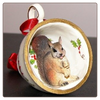 Squirrel Tea Cup  Ornament