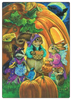 Squirrel and Friends Halloween Card