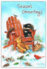 Raccoon and Friends Christmas Card