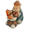 Santa with Squirrel Figurine By G.DeBrekht