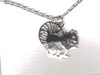Fluffy Tail Squirrel Necklace by Wild Bryde