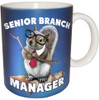 Senior Branch Manager Squirrel Mug