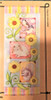 Floral and Animal Scrapbook Flag 12"x30"