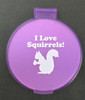 I Love Squirrels Pocket Mirror