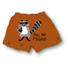 Pull My Finger Raccoon Boxer Shorts