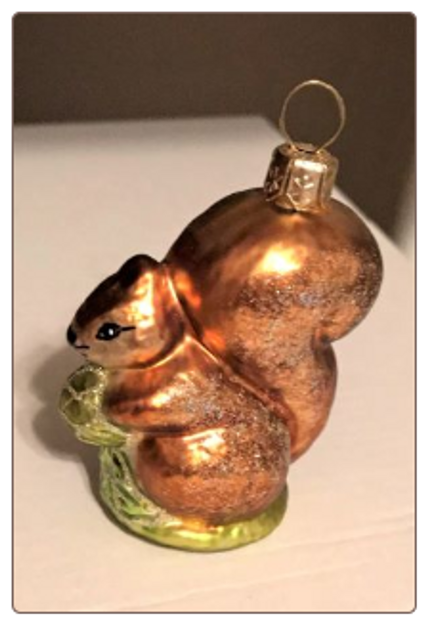 Squirrel Christmas Ornament