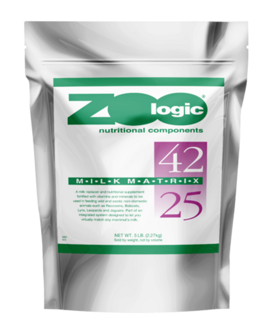 Zoologic milk matrix 42/25, milk replacer, formula, pet ag, raccoons