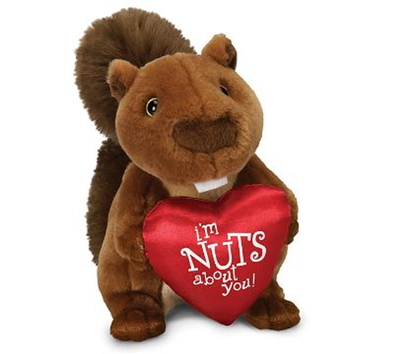 Nuts about You Plush Squirrel
