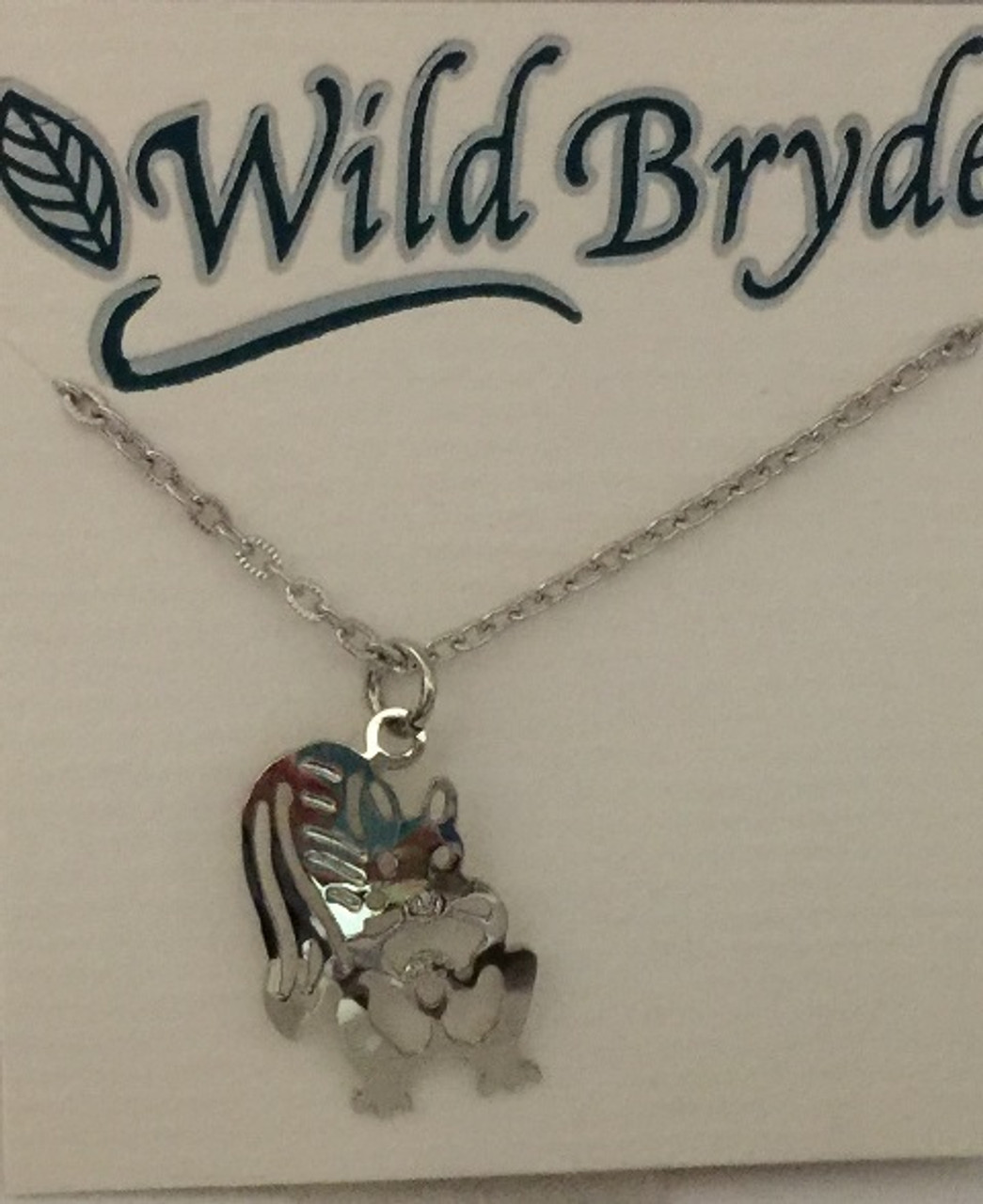 Feisty Squirrel Necklace by Wild Bryde