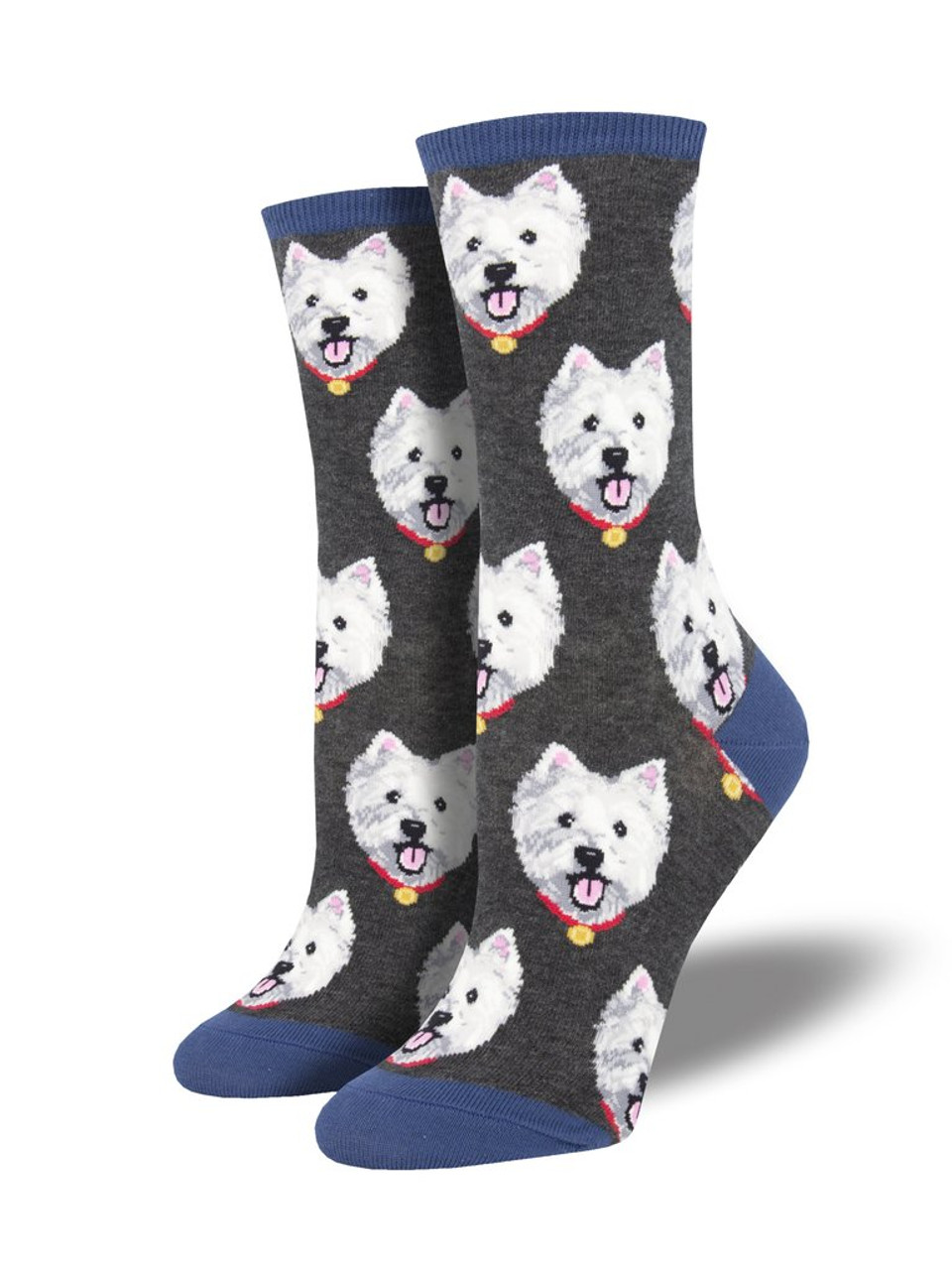 Westie Socks Blue