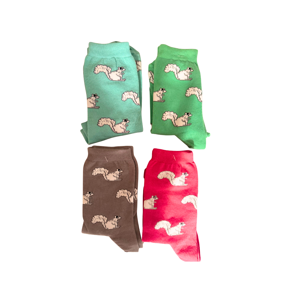 Mint Green, Green, Gray and Hot Pink