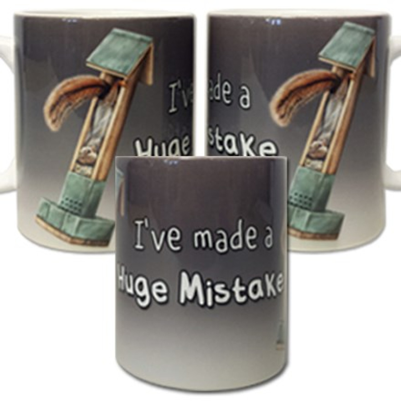 I've made a Huge Mistake Mug Squirrel Coffee Mug