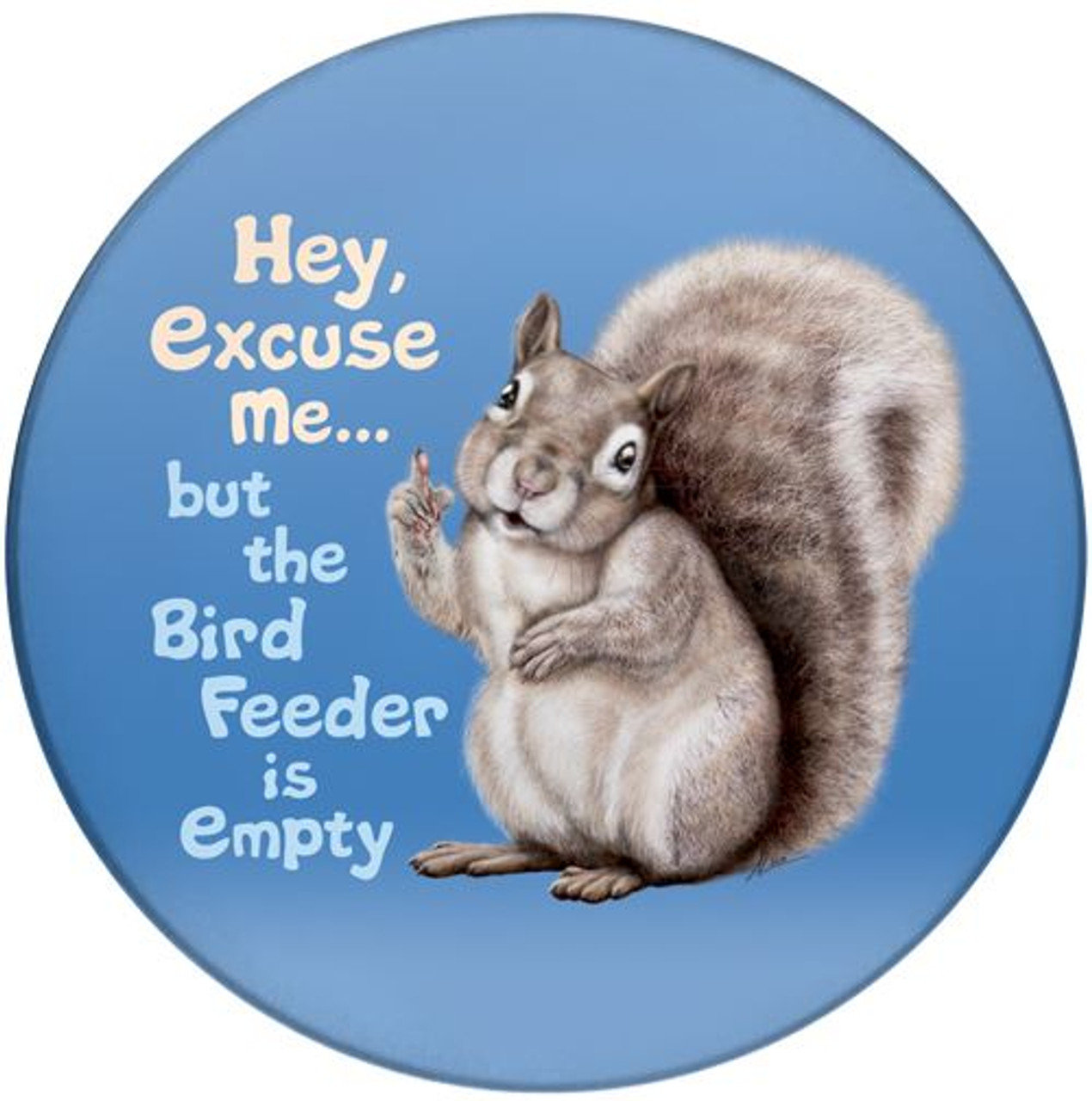 squirrel meme bird feeder