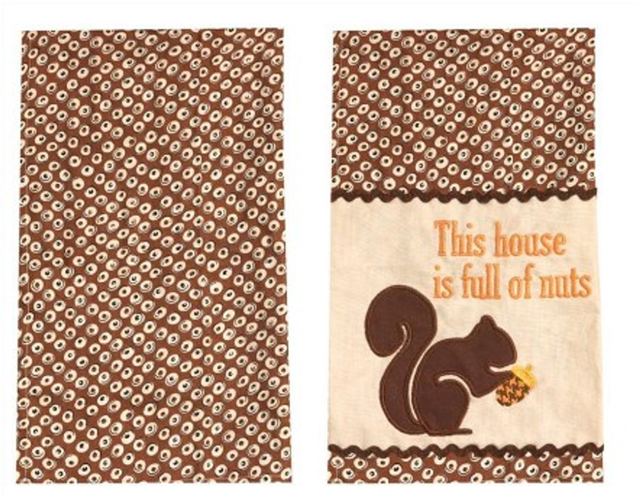 This house is full of nuts Towel Set