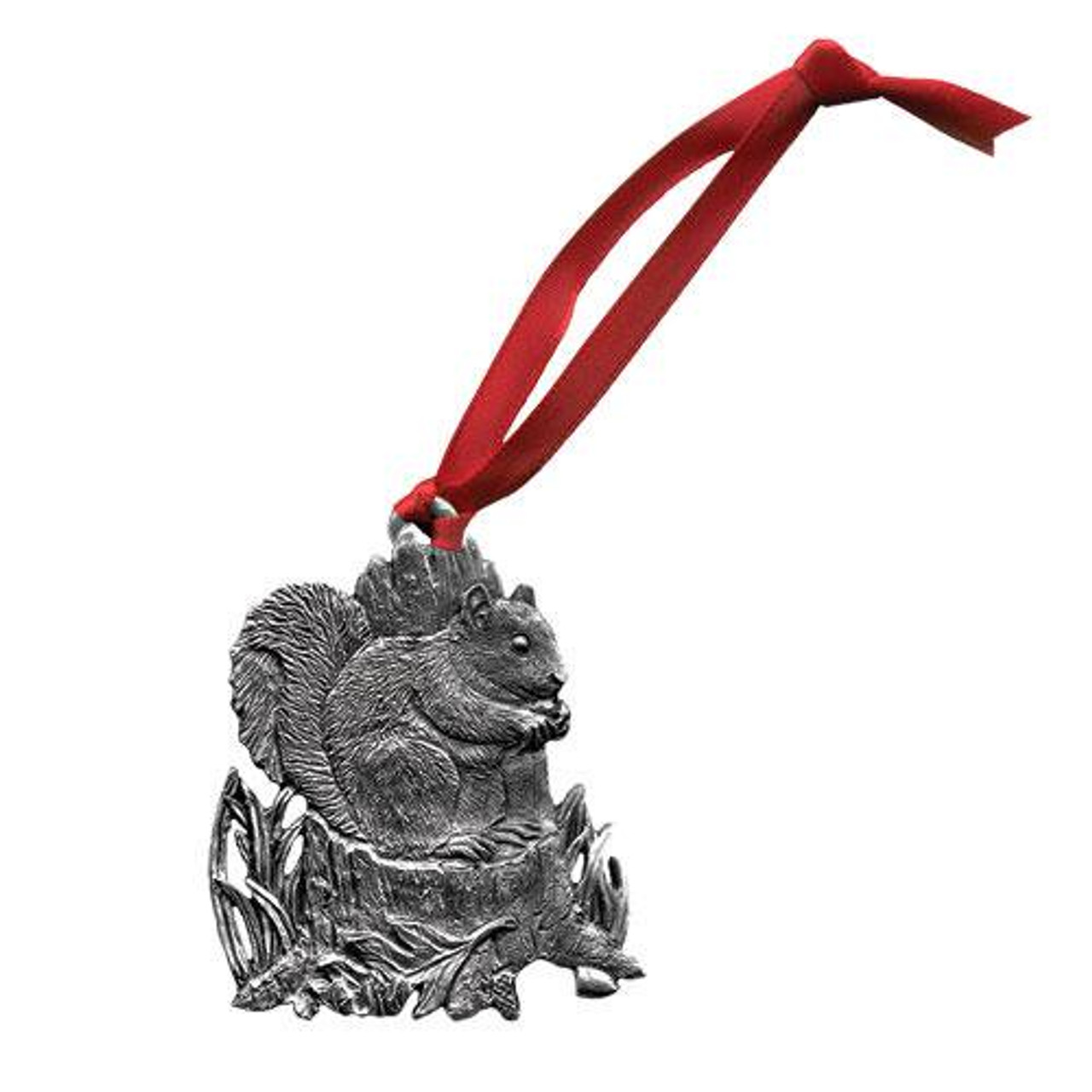 Fine Pewter squirrel ornament