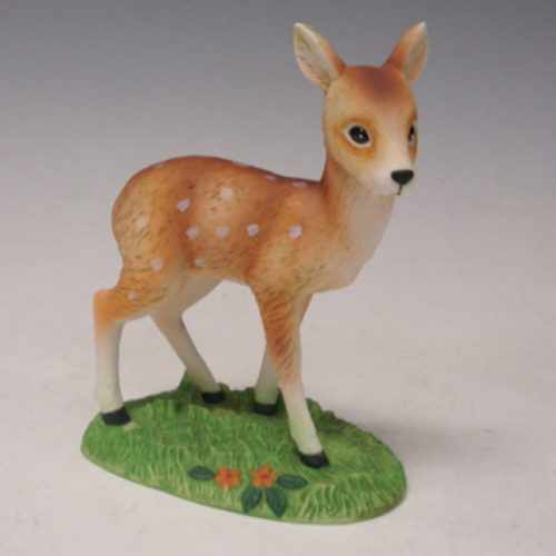 Porcelain Fawn Figurine