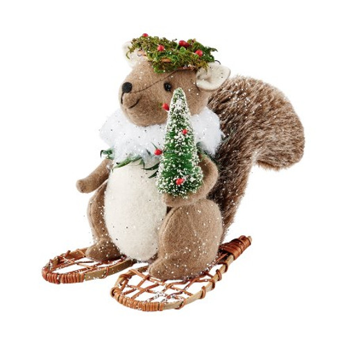 Christmas Squirrel Figurine/Ornament